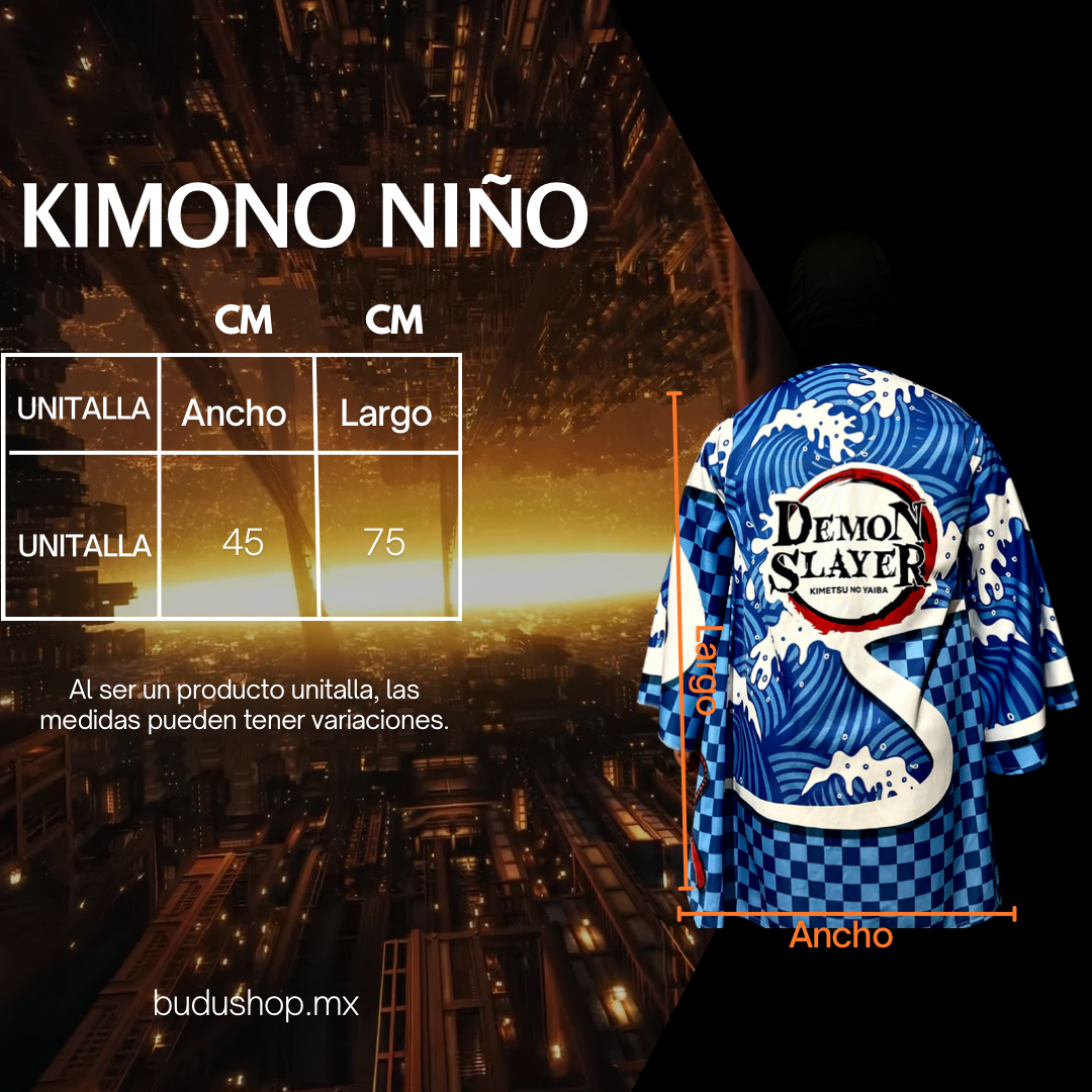Drop-03 Kimono Tanjiro - Kimetsu No Yaiba