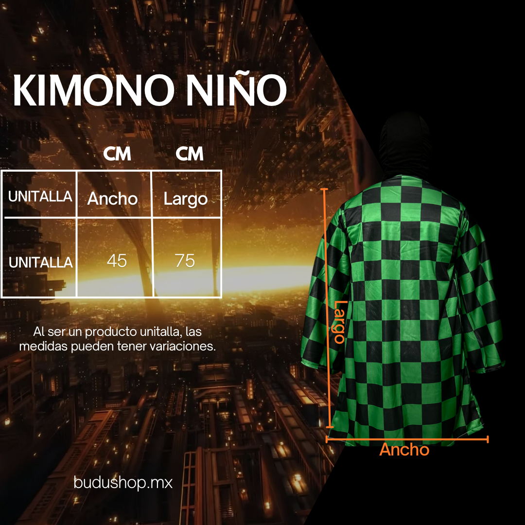 Drop-03 Kimono Tanjiro - Kimetsu No Yaiba