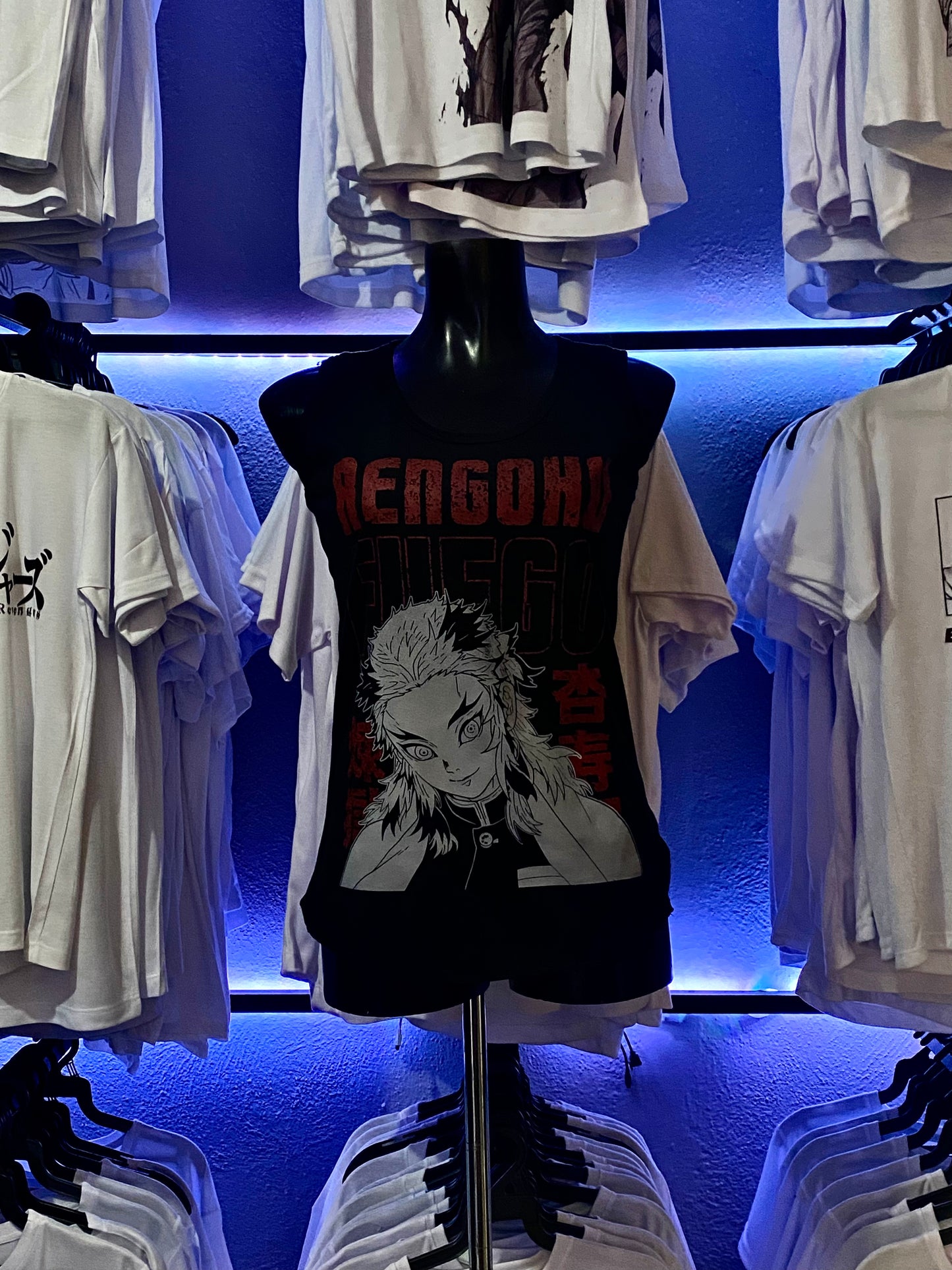 Playera Rengoku Kimetsu no Yaiba
