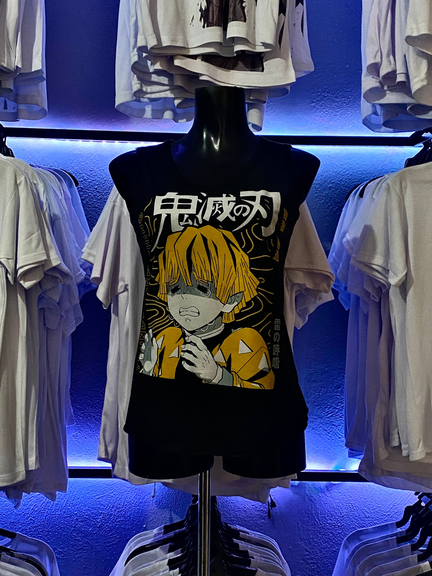 Playera Zenitsu Kimetsu no Yaiba