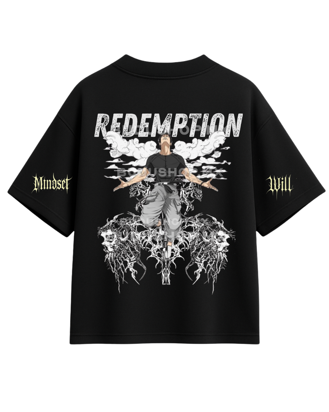 Drop-02  Playera oversize dry fit - Toji Fushiguro •REDEMPTION•