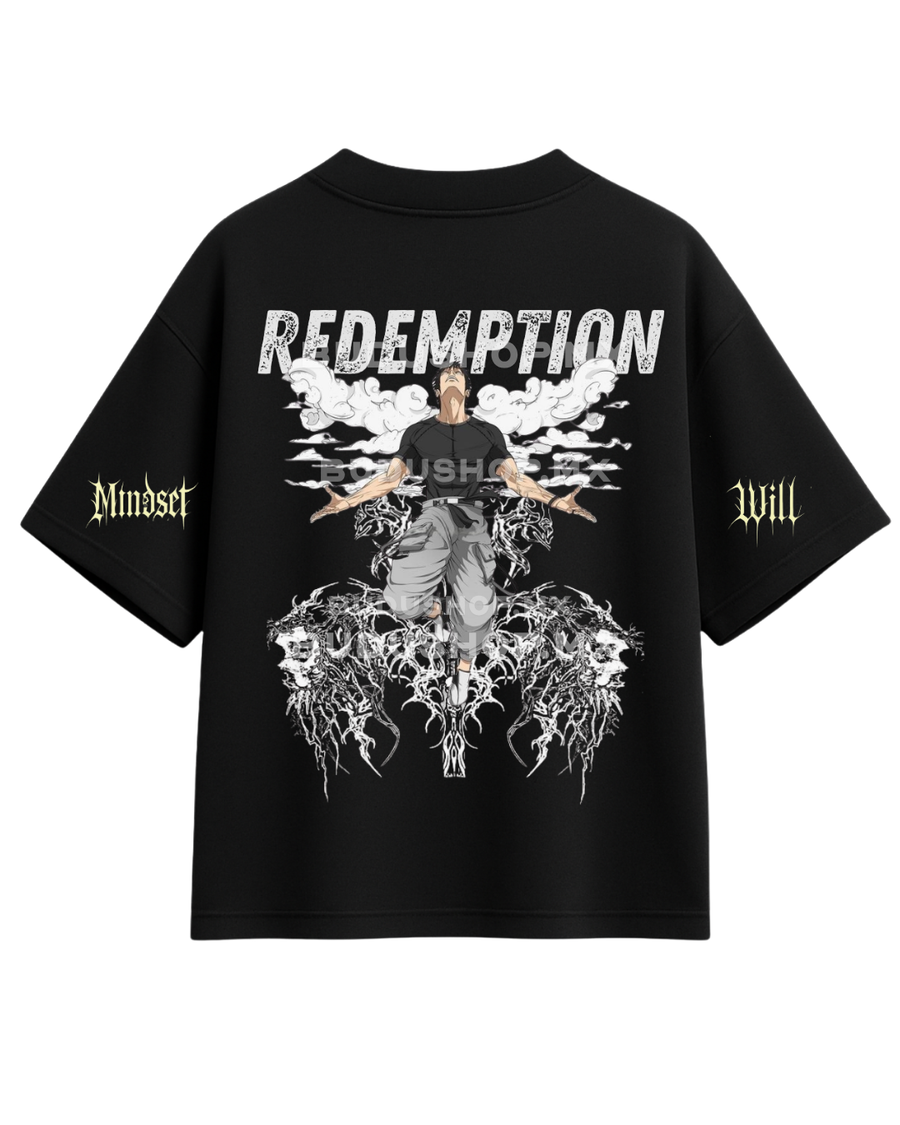 Drop-02  Playera oversize dry fit - Toji Fushiguro •REDEMPTION•