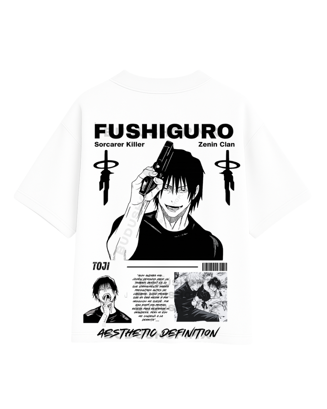 Playera Drop 06 •Toji Fushiguro Jujutsu Kaisen•