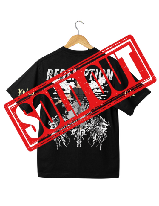 Drop-02  Playera oversize dry fit - Toji Fushiguro •REDEMPTION•