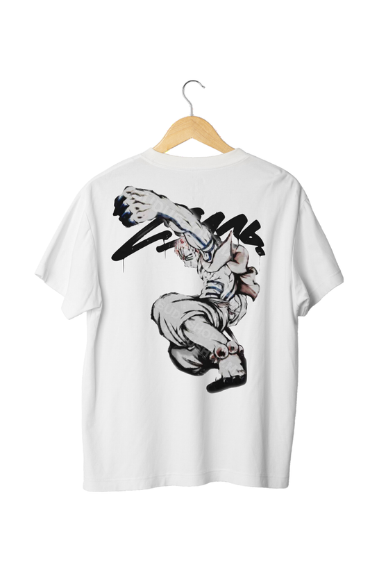 Drop-03 Playera oversize - Kimetsu No Yaiba •Akaza•