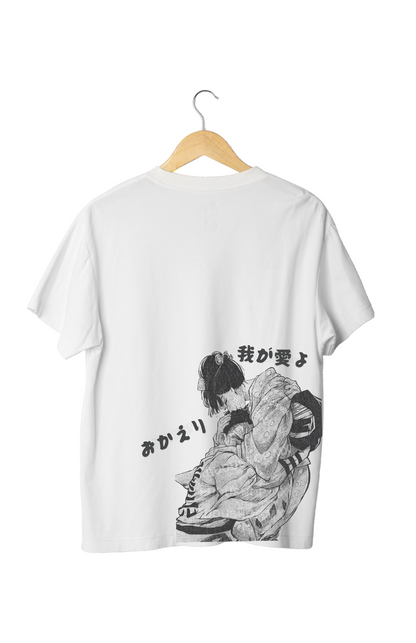 Playera Akaza y Koyuki Kimetsu no Yaiba