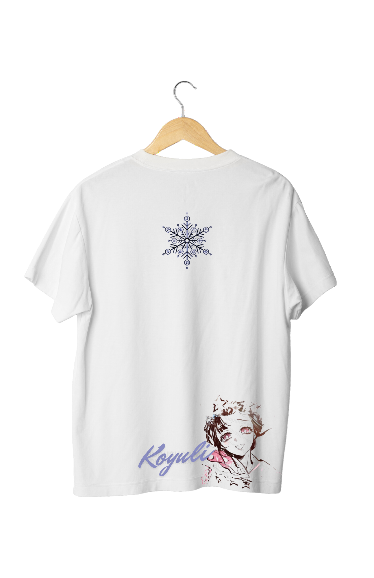 Playera Akaza y Koyuki Kimetsu No Yaiba