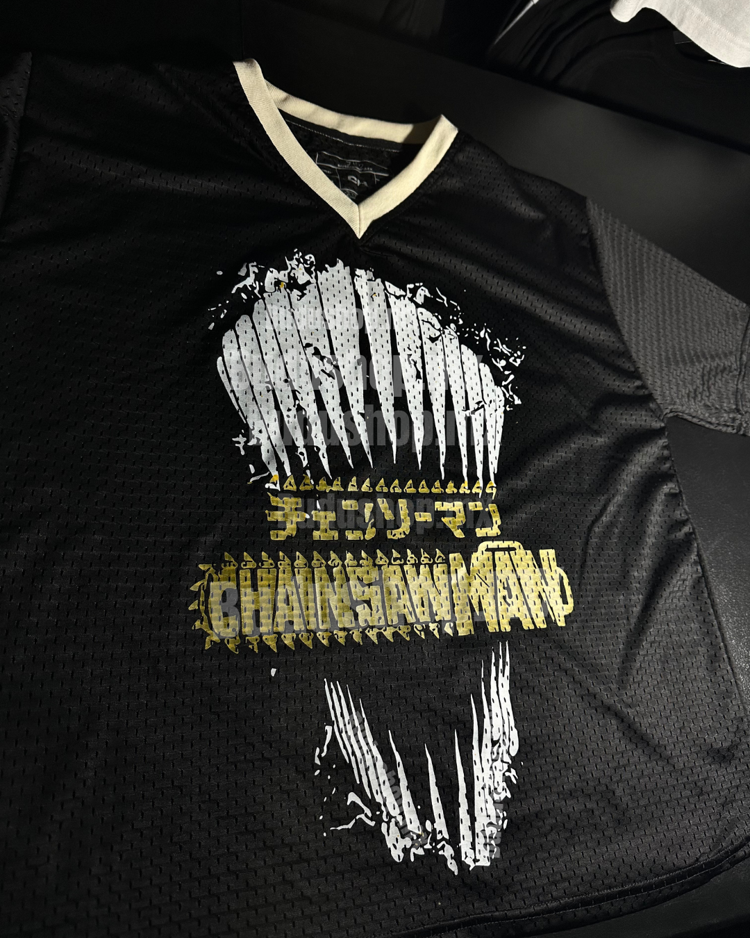 Drop-04 Playera Jersey Oversize •Chainsaw Man Reze•